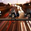 A camera facing the road to capture cars violating traffic rules