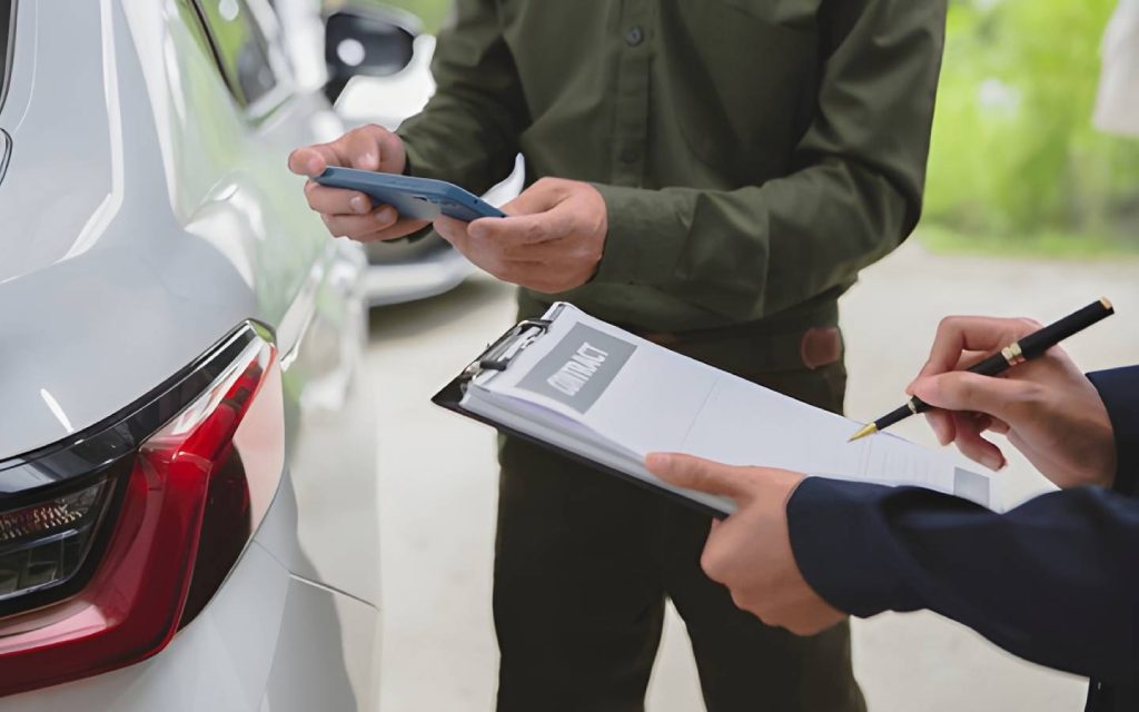 use the official channels to check car history in the UAE