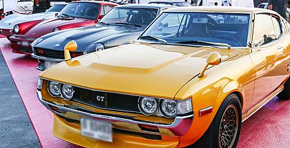 cars taking part in the annual Gulf car festival