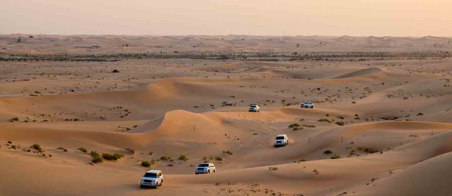off-roading near Abu Dhabi