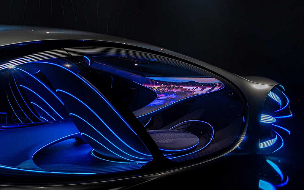 An overview of the Mercedes Benz Vision AVTR.