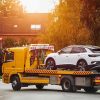 car being impounded by authorities