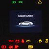 System check in cars show all working check lights