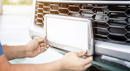 Abu Dhabi number plate details