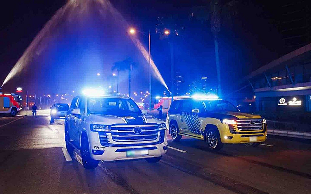 Land Cruiser 2022 Dubai police fleet