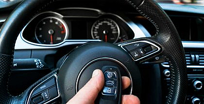 You can follow several methods to unlock the car steering wheel