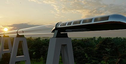 Futuristic Hyperloop Project