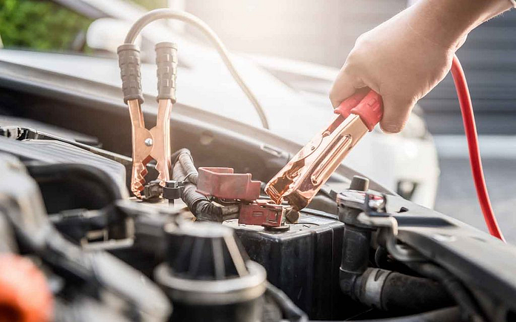car cables connected