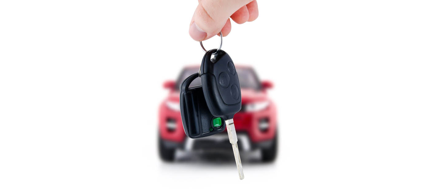 car with car keys