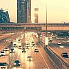 سيارات في شارع رئيسي