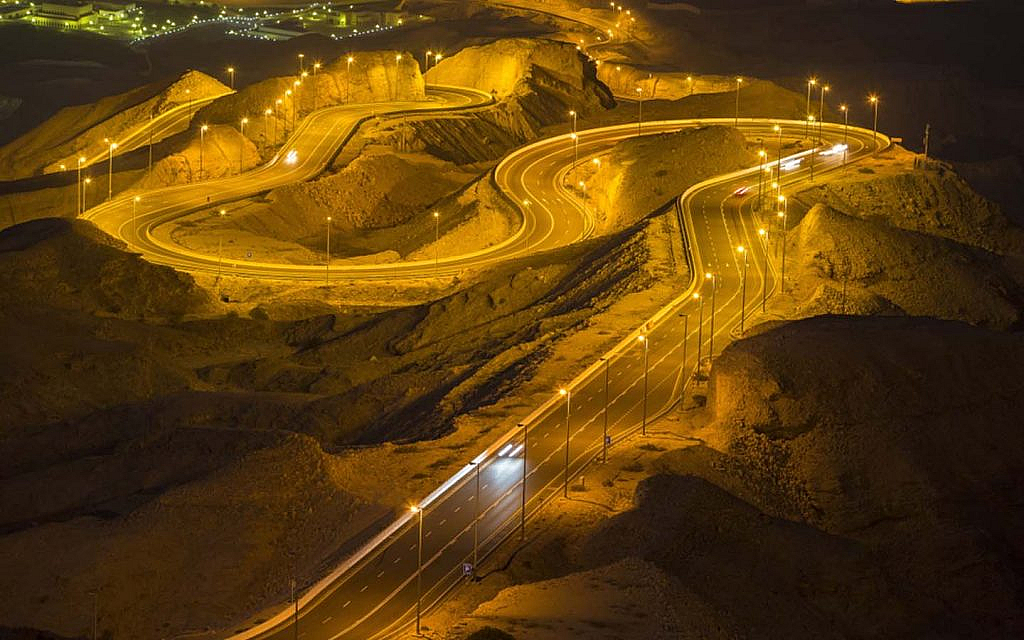 Jebel Hafeet Mountain road