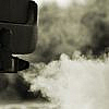 White smoke coming from tailpipe