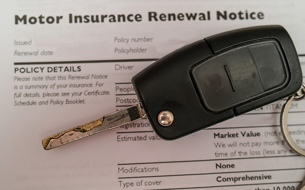 Insurance renewal notice