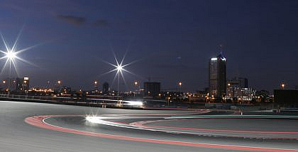 Dubai Autodrome race track for fast driving