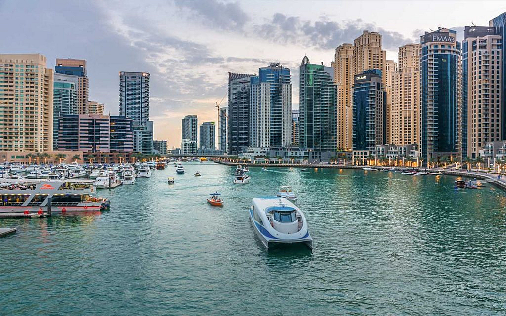 marine transport in Dubai is a significant step to reduce traffic congestion