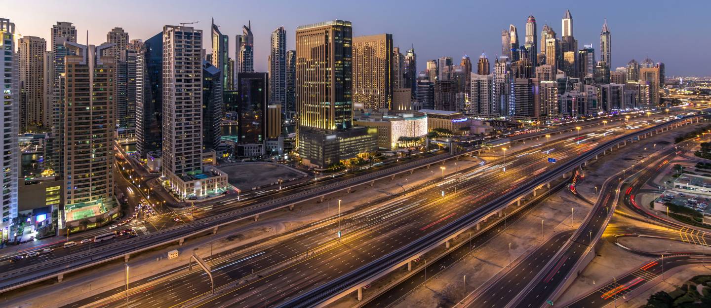 Major Highways in the UAE
