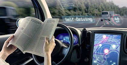 نظام القيادة الاتية في السيارة