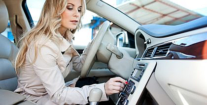 Always adjust the car's driver seat before driving