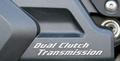 Car with a Dual clutch transmission