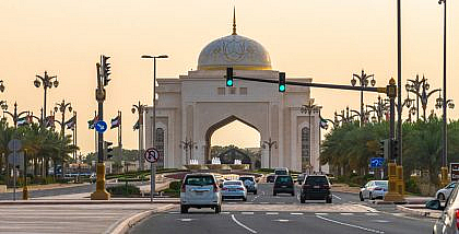 أحد شوارع أبوظبي