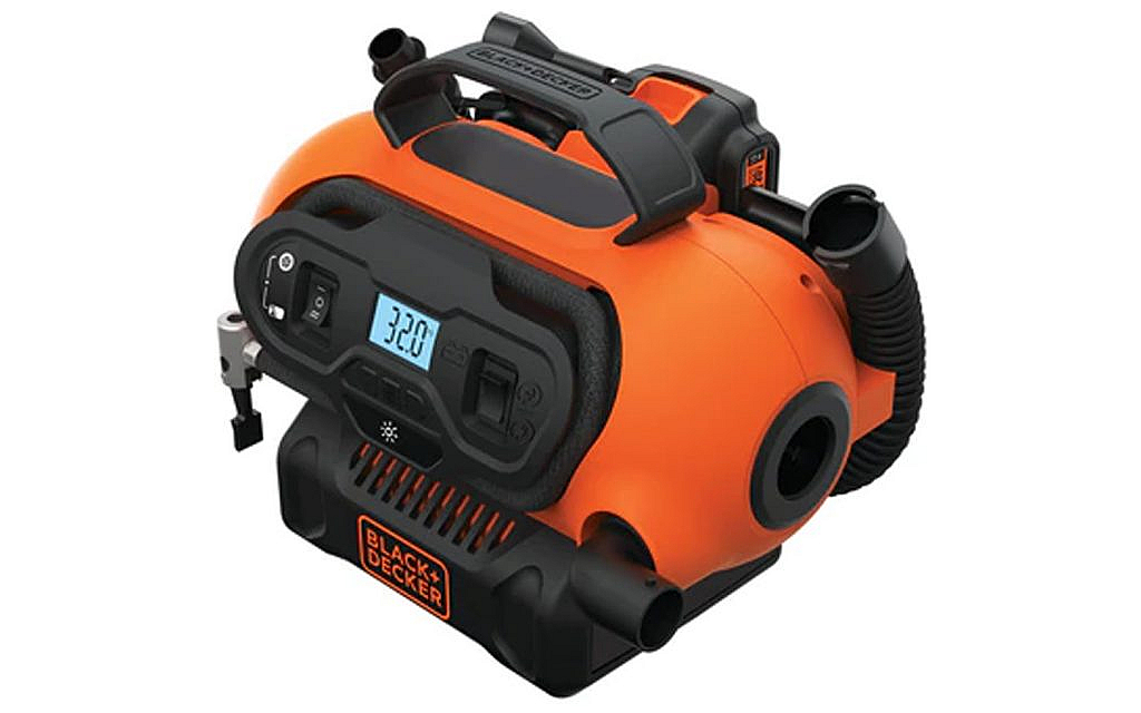 BLACK AND DECKER MAX CORDLESS TYRE INFLATOR 