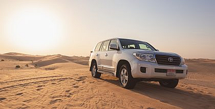 تويوتا في الصحراء