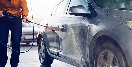 Using just pressure water is one of the reasons why your car is still dirty after a wash