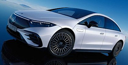 The all-new Mercedes Benz EQS is the first luxury electric vehicle