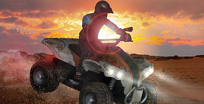 quad biking in Dubai