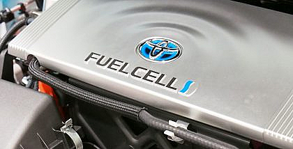 محرك سيارة خلايا وقود