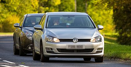 cars not following the safe following distance rule