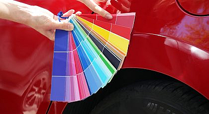 car color change in Abu Dhabi