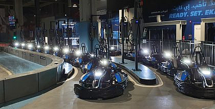 Go-karting on Rak Track