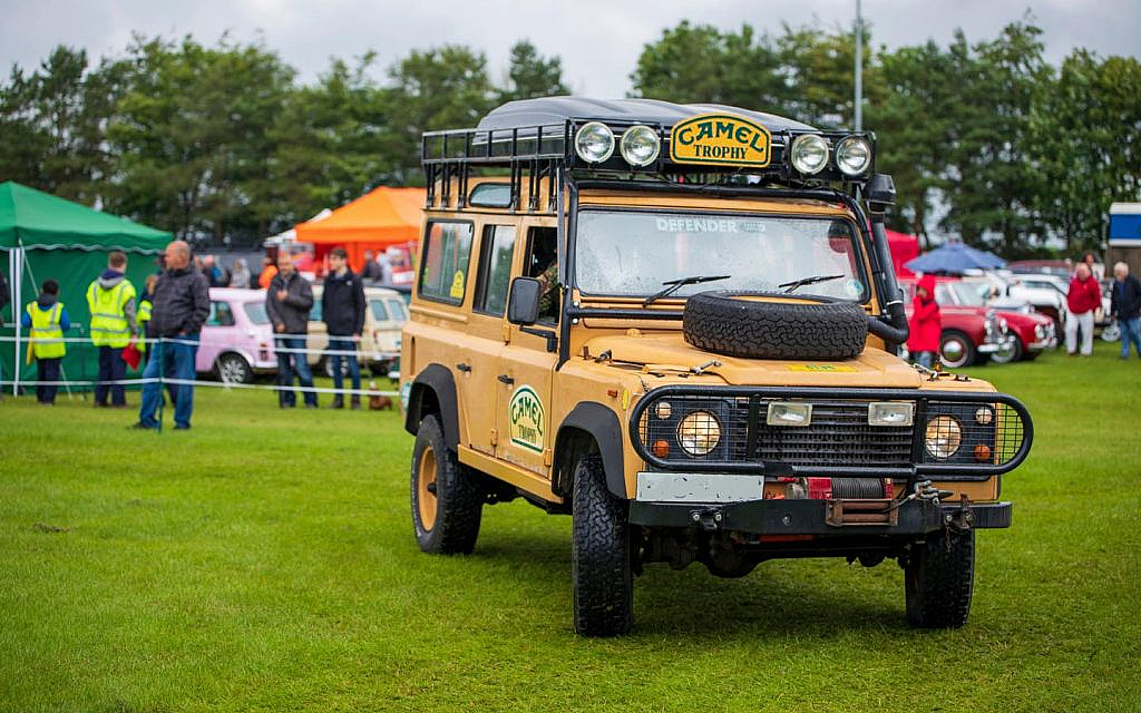Among Legendary Rand Rovers, Land Rover 110 Defender was famous in the Camel Trophy