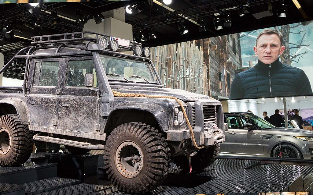 Land Rover Defender 110 SVX used in the movie Spectre