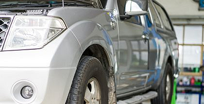 dyno test on car