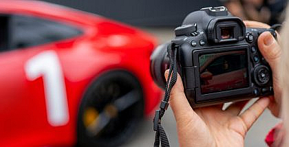 Photo of a car shot using car photography tips