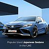 popular used Japanese sedans in the UAE
