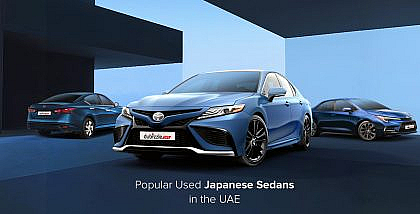 popular used Japanese sedans in the UAE