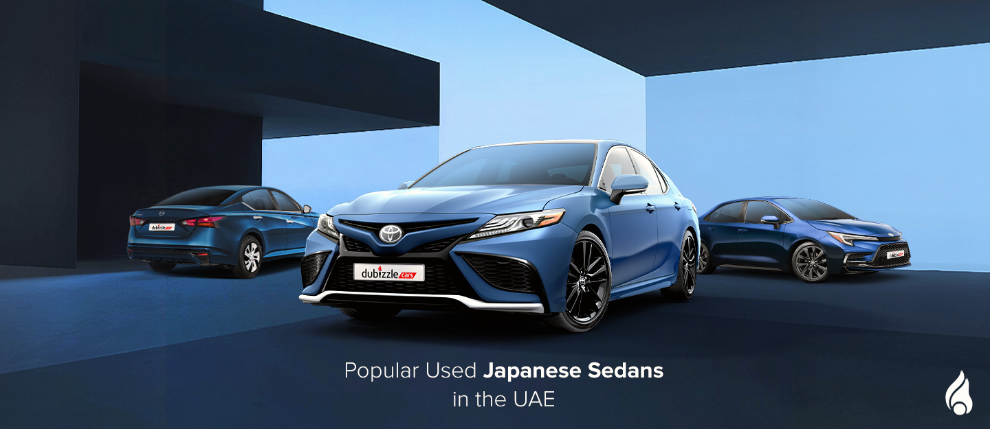 popular used Japanese sedans in the UAE