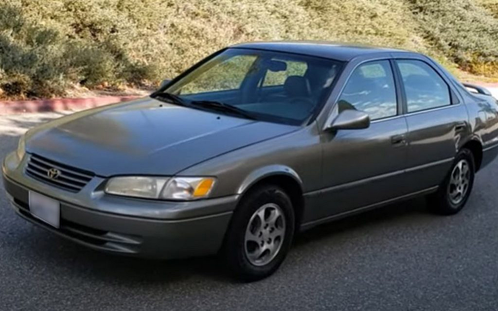 1997 Camry on the road