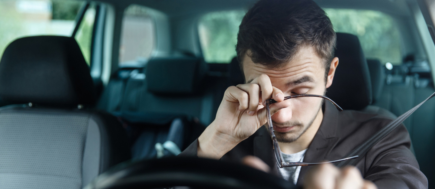 Drowsy driving can cause accidents