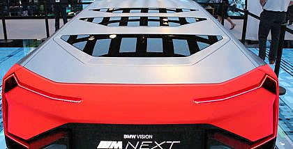 Bmw vision inext vehicle
