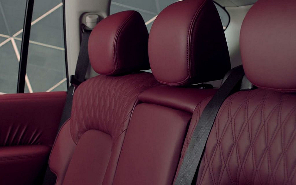 The seats of Nissan Patrol 2022