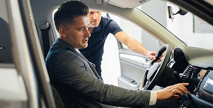 Driver trying to fix limp mode in car