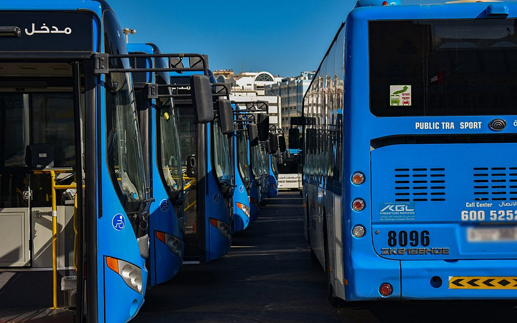 Bus 112 and 114 are two bus numbers shuttling between Sharjah and Ajman