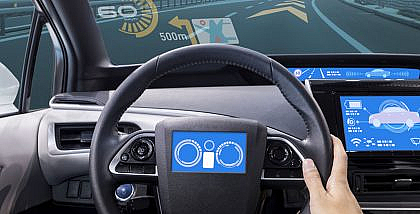heads-up display in cars