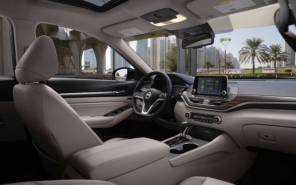 High-quality interior of Altima