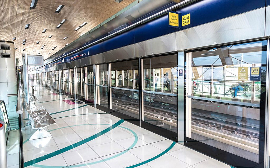 There are accessibilities for people of determination in the Dubai metro