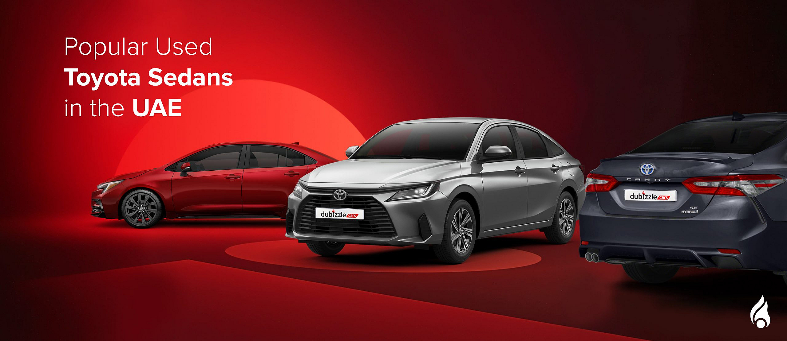 Used Toyota sedans in the UAE